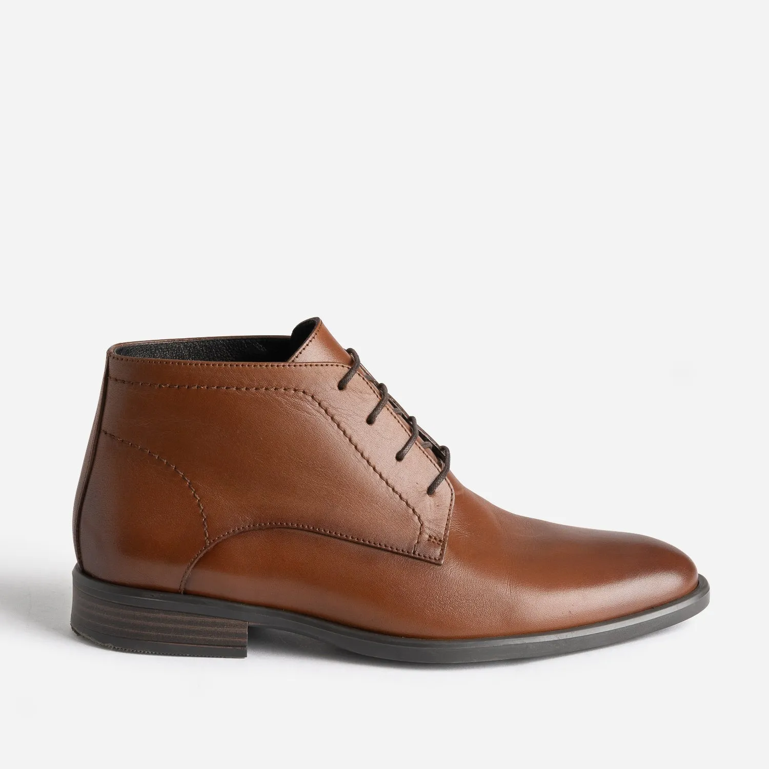 Chukka boots ERAM FLEX marron en cuir - Boots Homme | ERAM