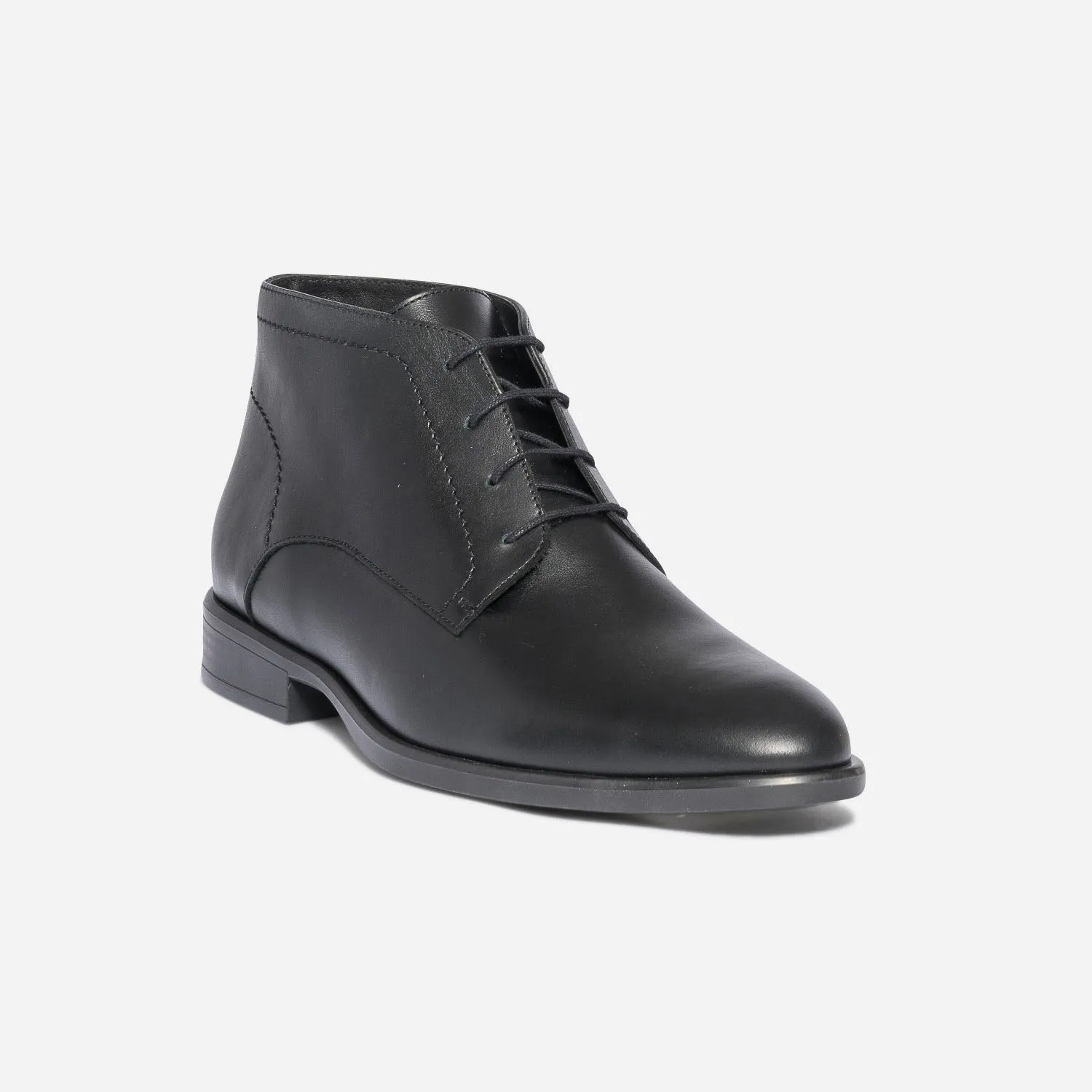 Chukka boots ERAM FLEX noir en cuir - Boots Homme | ERAM