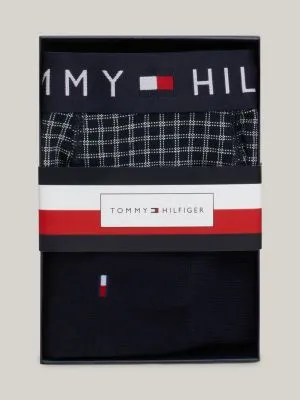 Coffret cadeau boxer et chaussettes Original | Bleu | Tommy Hilfiger