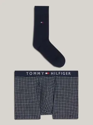 Coffret cadeau boxer et chaussettes Original | Bleu | Tommy Hilfiger