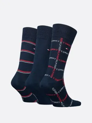 Coffret de 3 paires de chaussettes Classics | Bleu | Tommy Hilfiger