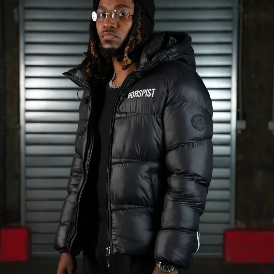 Down Jacket Cobalt Black