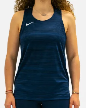 Débardeur de running Nike Stock Bleu Marine pour femme