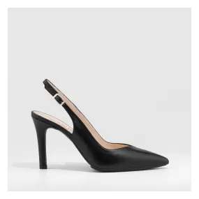 Escarpins Raian-TP en cuir noir | Chaussures femme LODI en ligne