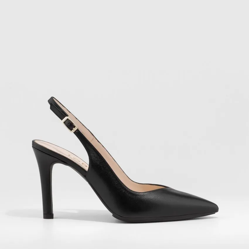 Escarpins Raian-TP en cuir noir | Chaussures femme LODI en ligne