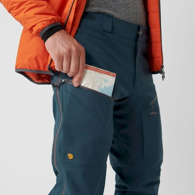 Fjällräven Bergtagen Eco-Shell Trousers - Pantalon hardshell homme | Hardloop