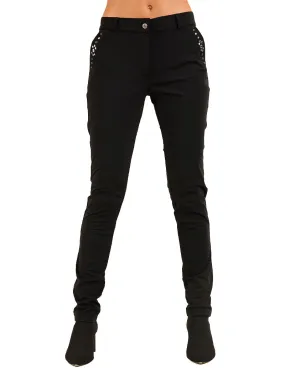 HBT - Art Gallery | Stone Black Christina Pantalon Femme Noir