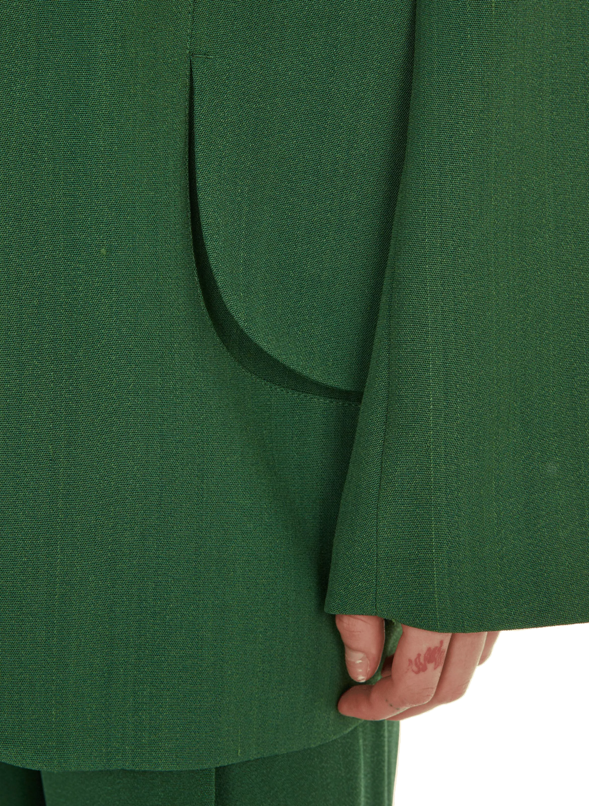 JACQUEMUS  La veste Tiitolo  - Vert