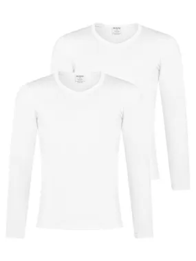 Pack 3 T-shirt thermique polaire, Alaska - Blanc