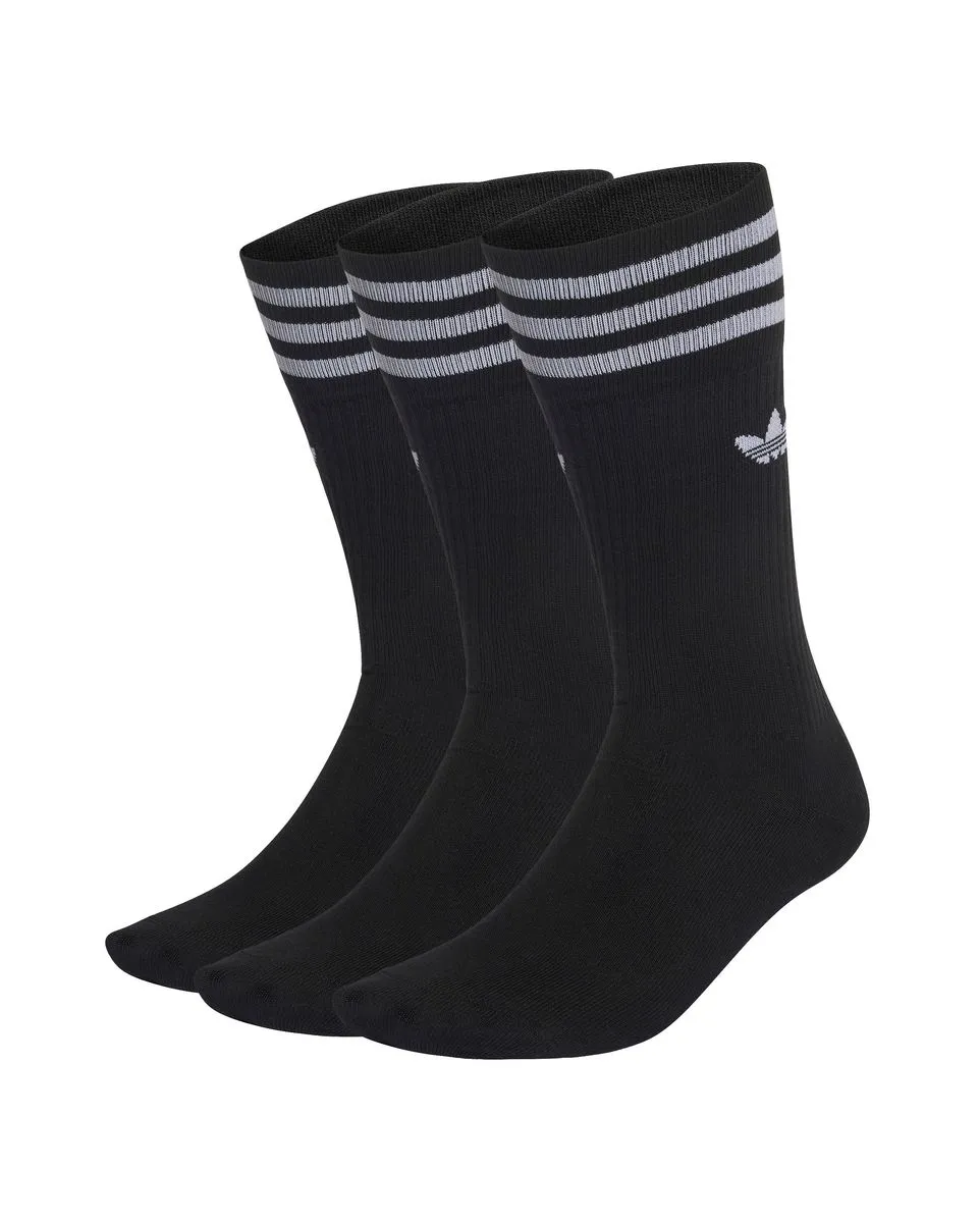 Paires de chaussettes X3 Homme SOLID CREW SOCK Noir