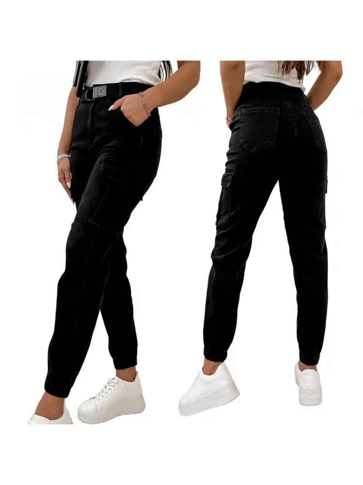 PANTALON BANDI NOIR