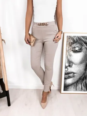 PANTALON BRELDA BEIGE