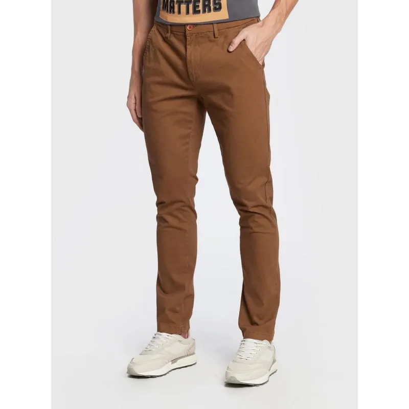 Pantalon cargo multi-poches flake marron homme - Jack & Jones | wimod