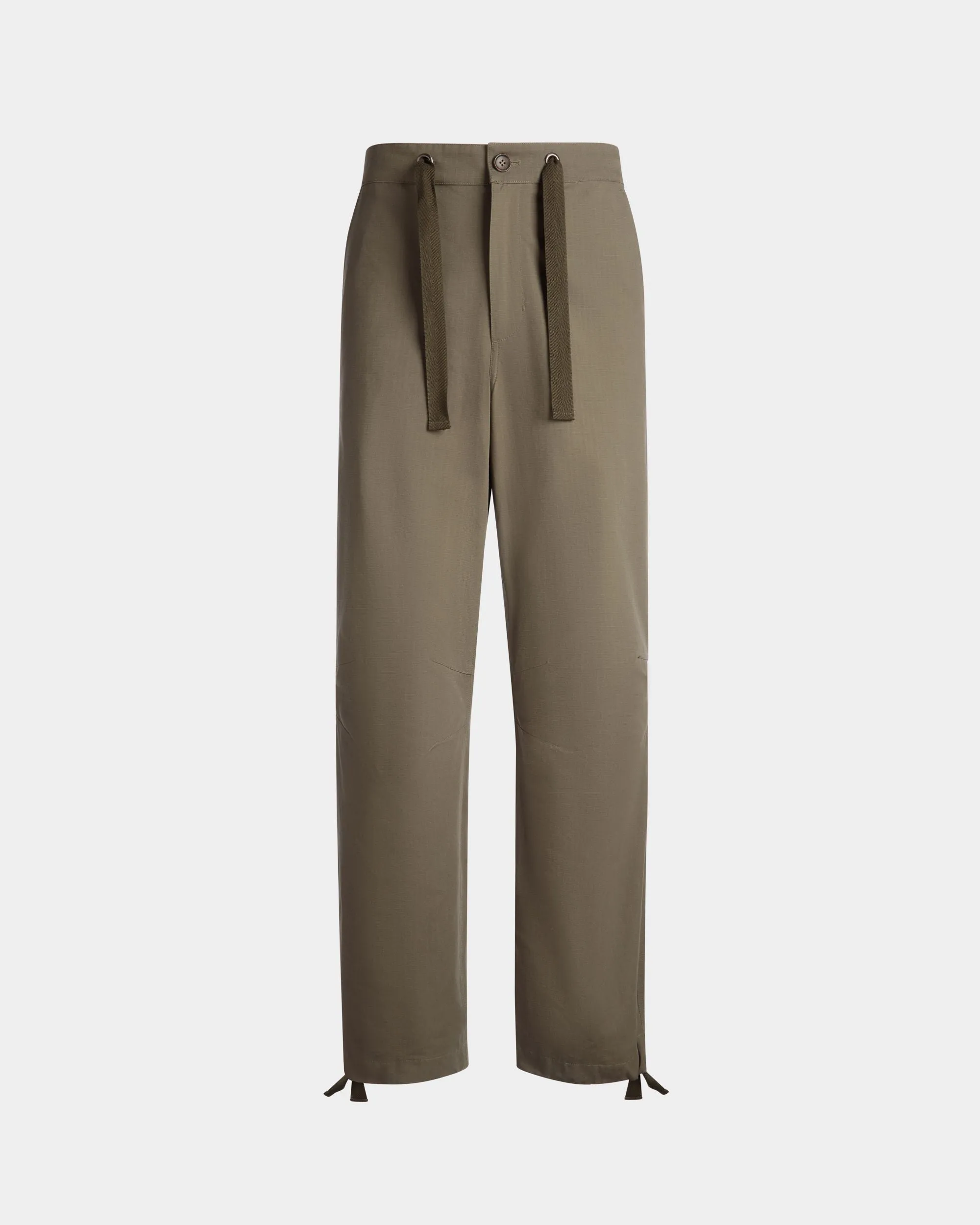 Pantalon Collection Voyage Adrien Brody En Coton Military Green