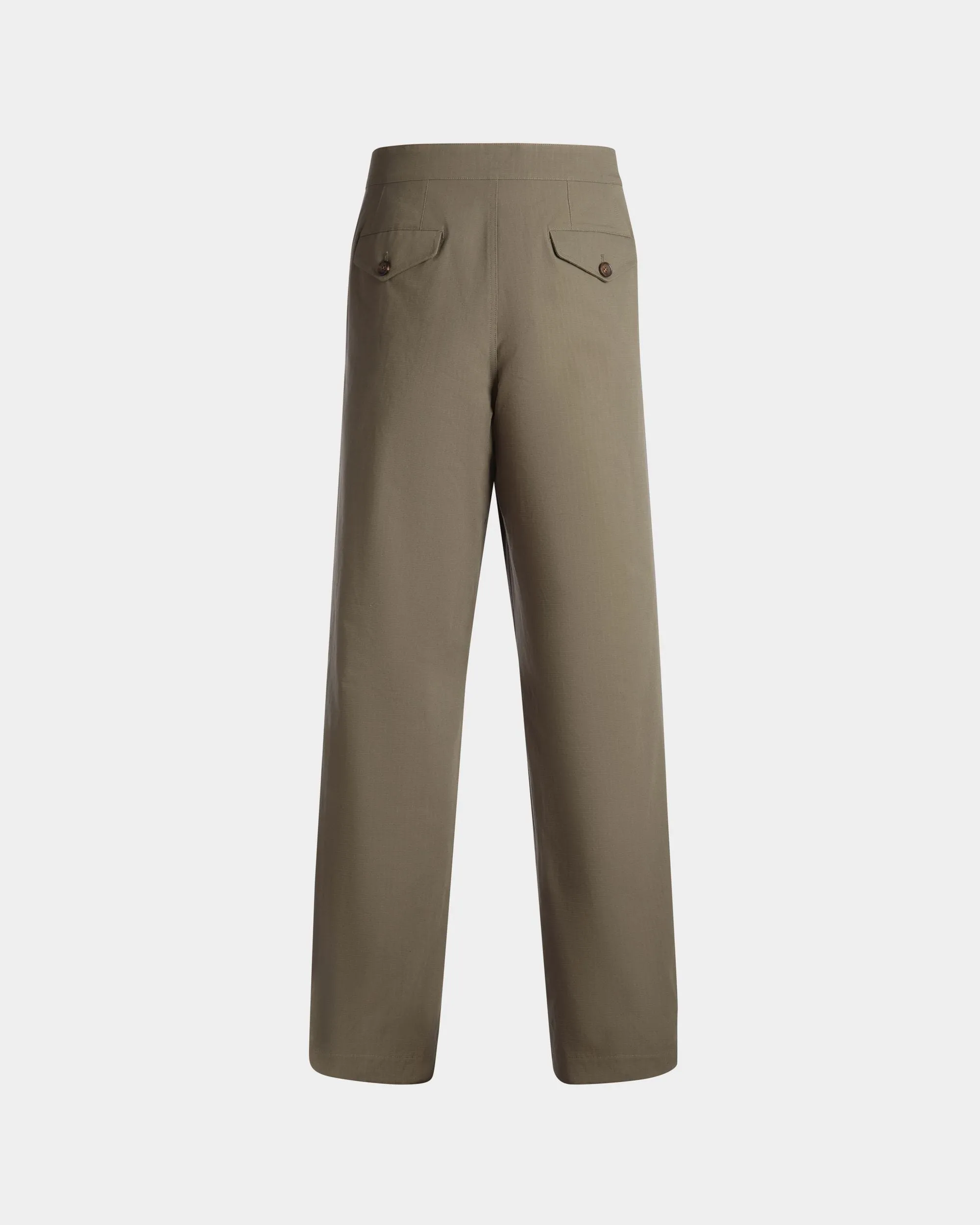 Pantalon Collection Voyage Adrien Brody En Coton Military Green