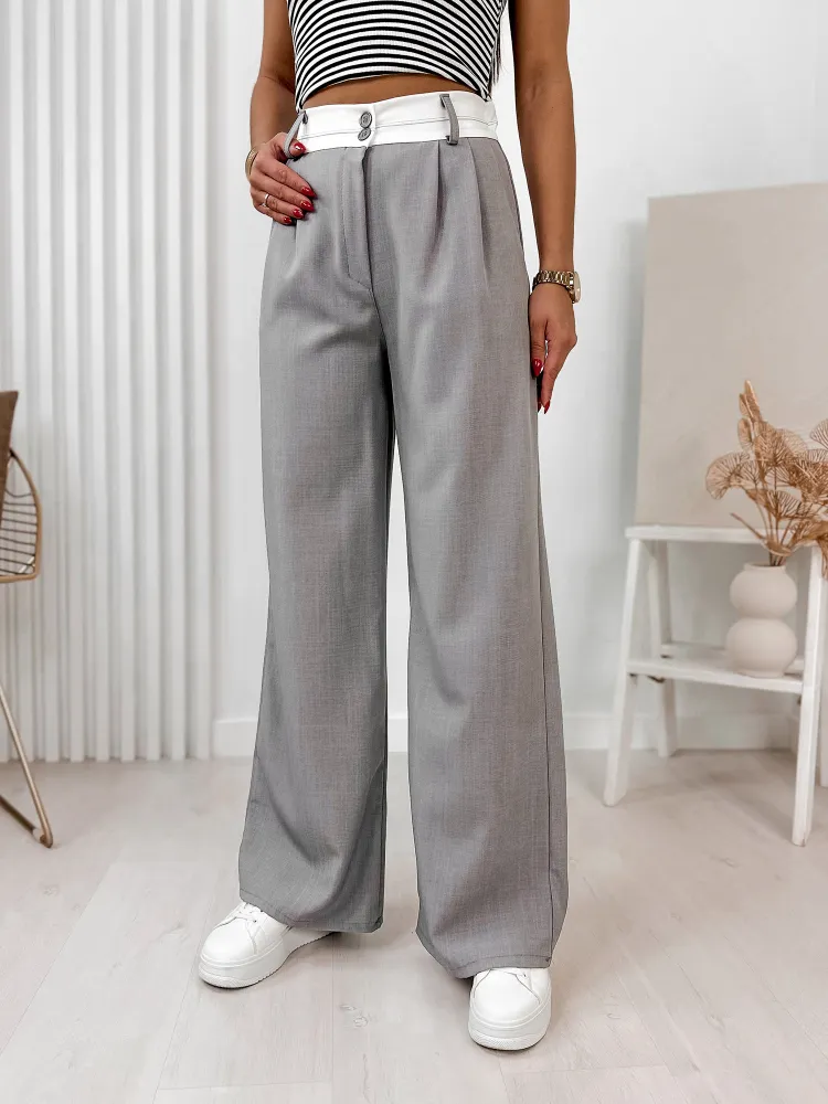 PANTALON CRONE GRIS