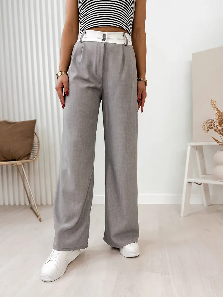 PANTALON CRONE GRIS