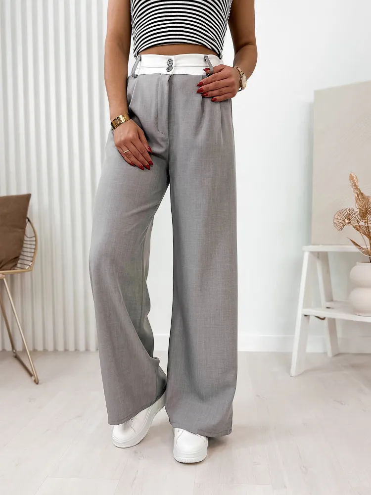 PANTALON CRONE GRIS