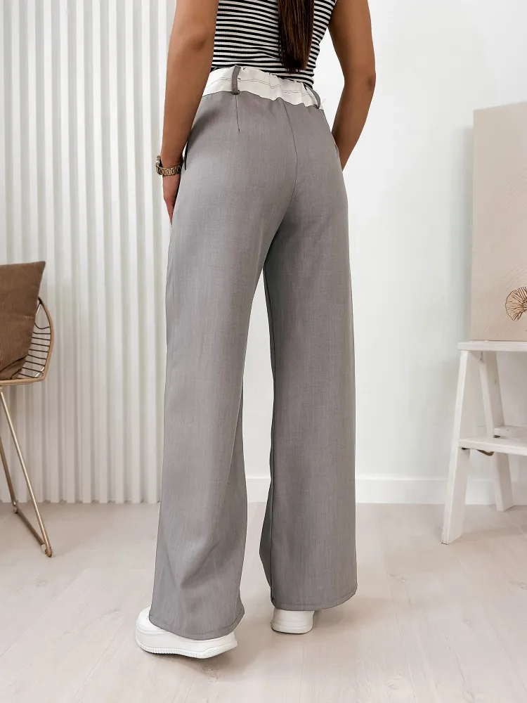 PANTALON CRONE GRIS