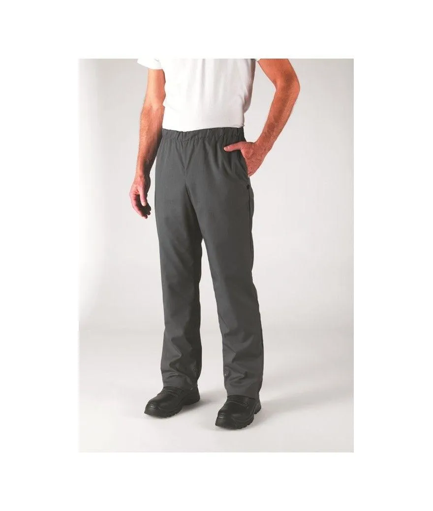 Pantalon de cuisine gris anthracite UMINI - ROBUR