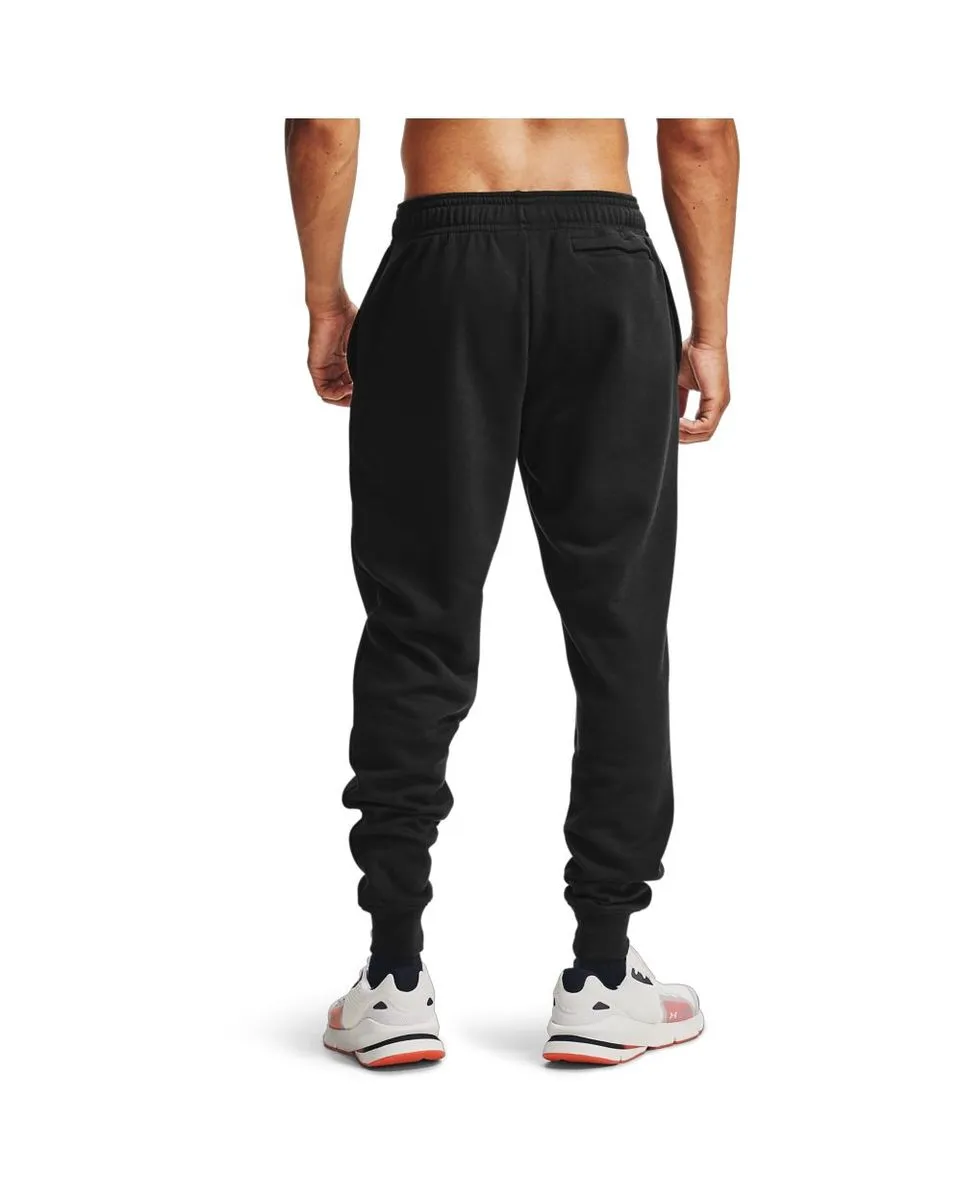 Pantalon de sport homme UA RIVAL FLEECE JOGGERS Noir