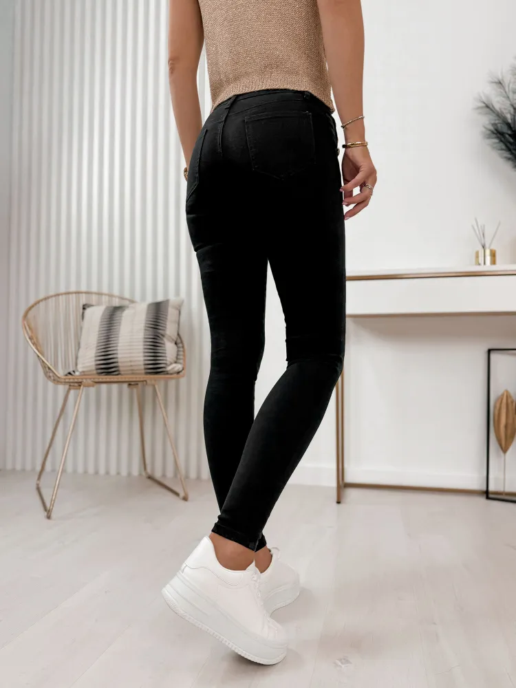 PANTALON ECANS NOIR