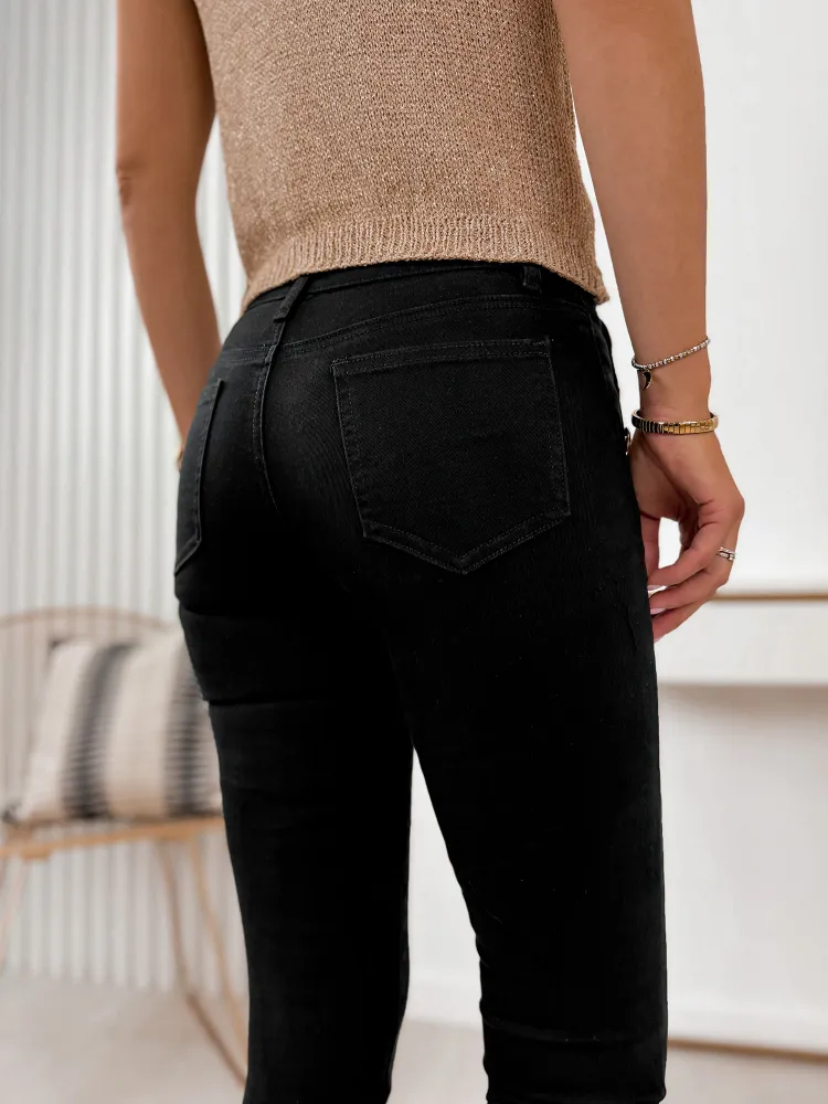 PANTALON ECANS NOIR