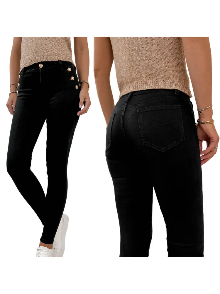 PANTALON ECANS NOIR