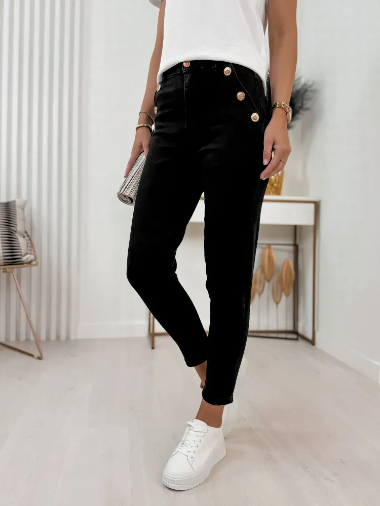 PANTALON FIGO NOIR