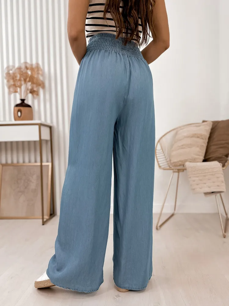 PANTALON SHIGA BLEU