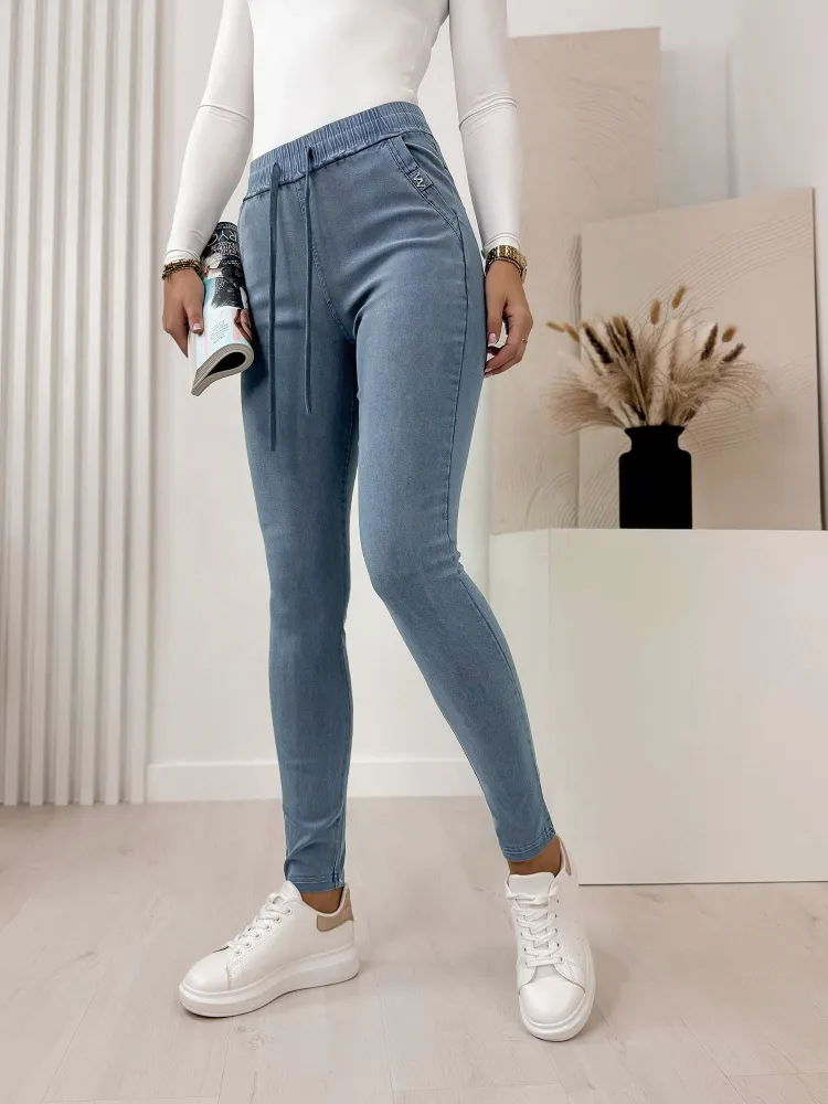 PANTALON VIVIANE BLEU