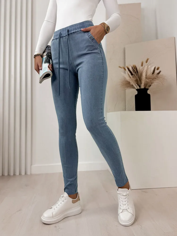 PANTALON VIVIANE BLEU