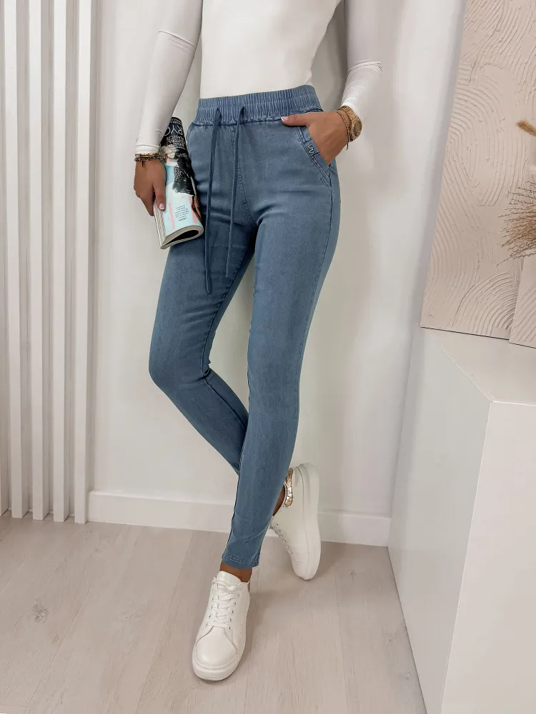 PANTALON VIVIANE BLEU