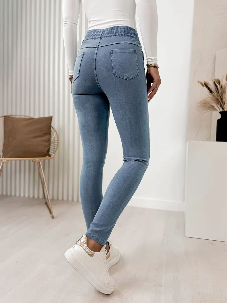 PANTALON VIVIANE BLEU