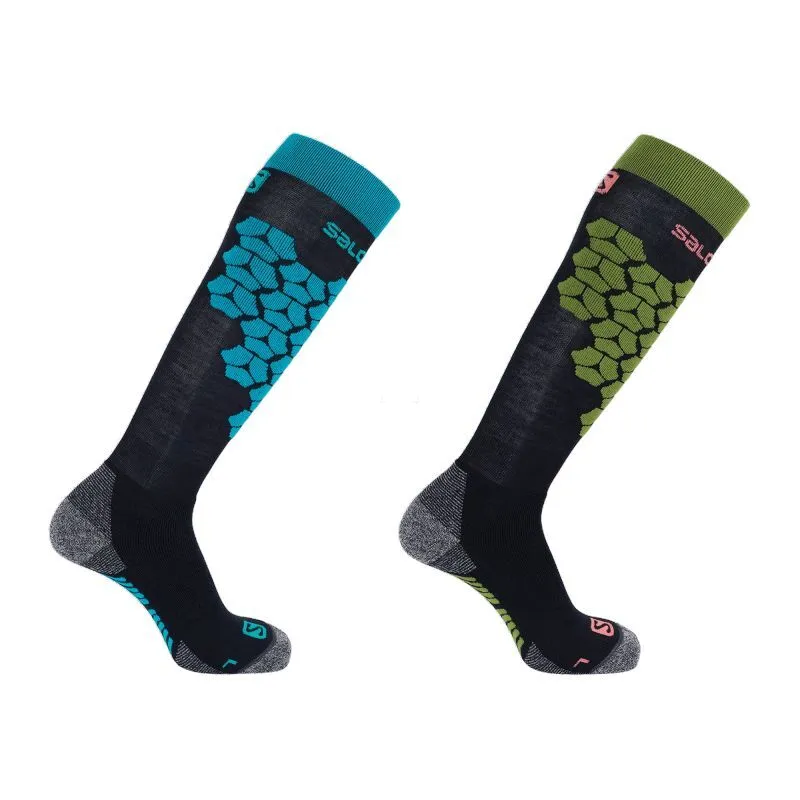 Salomon S/Access 2-Pack - Chaussettes ski | Hardloop