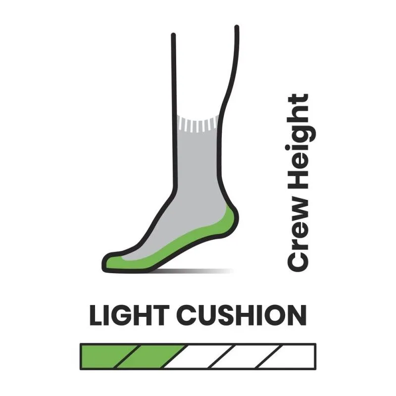 Smartwool Performance Hike Light Cushion Mountain Print Crew - Chaussettes randonnée | Hardloop