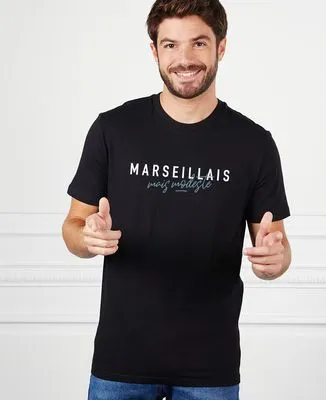 Sweatshirt homme Marseillais mais modeste