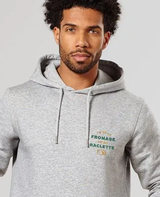 Sweatshirt homme Tu es le fromage de ma raclette (brodé)