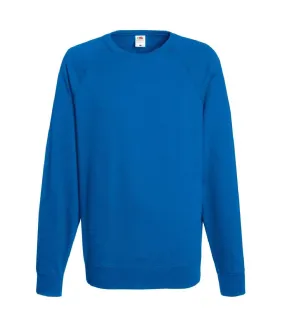 Sweatshirt léger homme bleu roi Fruit of the Loom