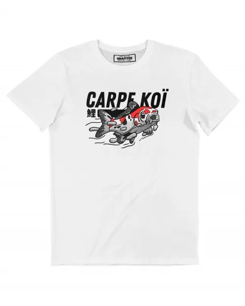 T-shirt Carpe Koï - Dessin Poisson Japonais | Grafitee