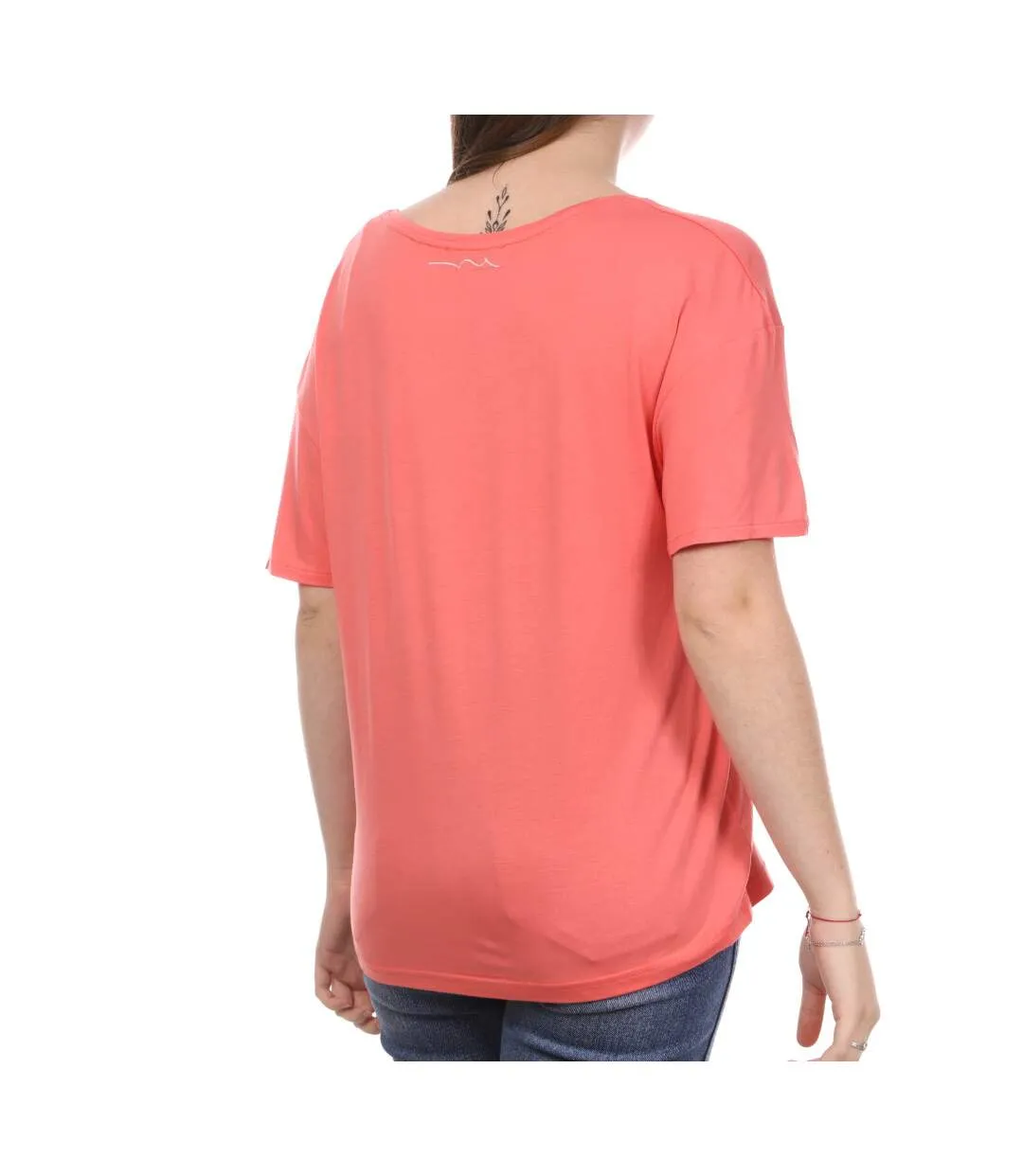 T-shirt Corail Femme Teddy Smith Tifani