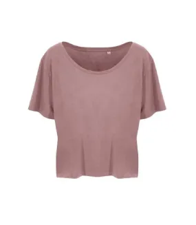 T-shirt court daintree femme vieux rose Ecologie