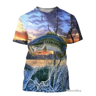 T-Shirt FISHING N° 9 - LIVRAISON OFFERTE