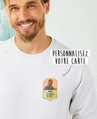 T-shirt homme recyclé Filgood Ecusson personnalisé