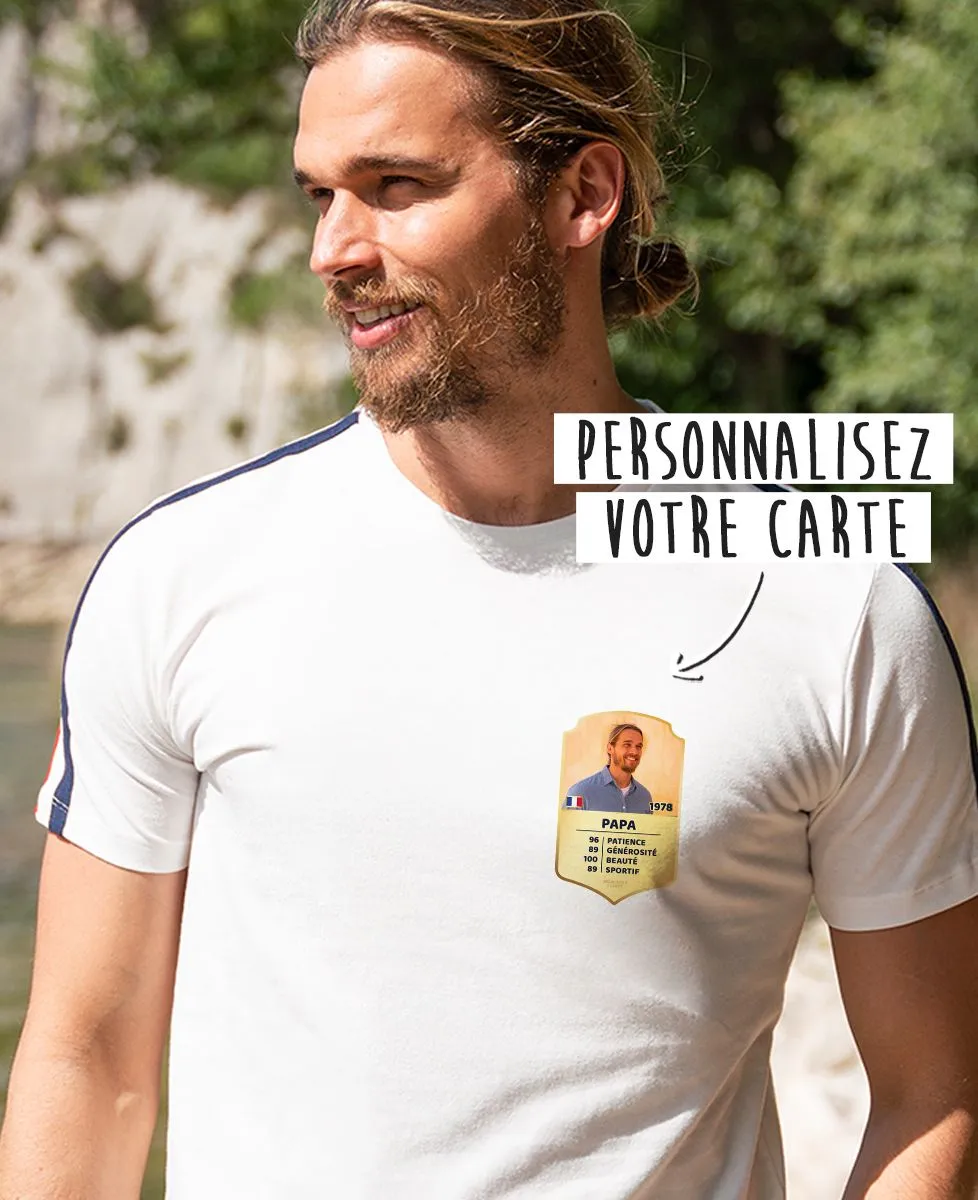 T-shirt homme recyclé Filgood Ecusson personnalisé