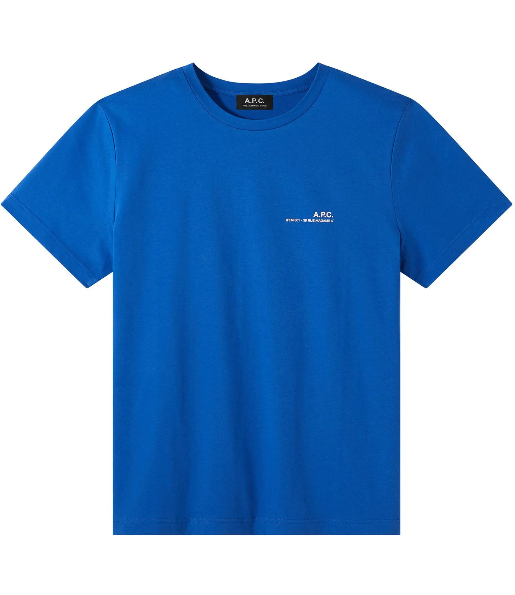 T-Shirt Item Bleu roi | A.P.C.