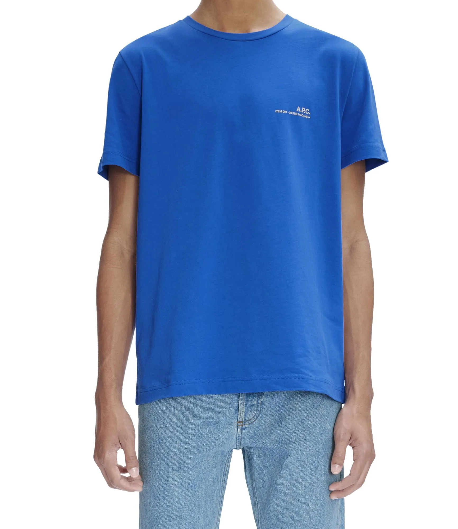 T-Shirt Item Bleu roi | A.P.C.