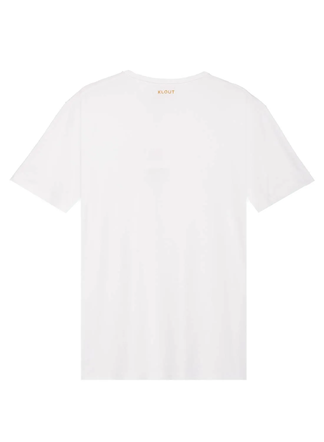 T-Shirt Klout Organic Premium Blanc pour Homme