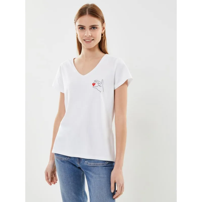 T-shirt omama kaki femme - Morgan | wimod