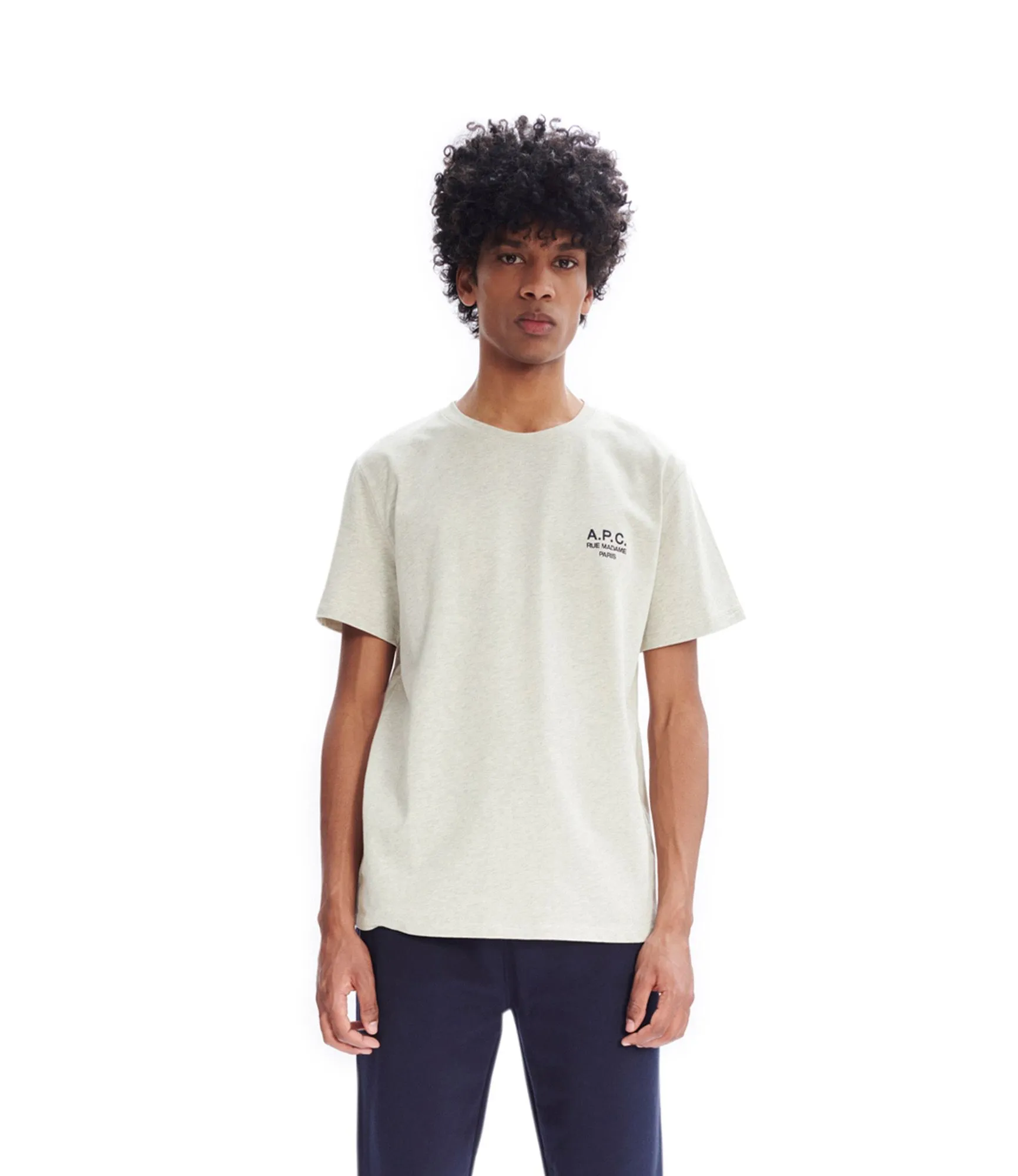 T-Shirt Raymond Ecru chiné | A.P.C.